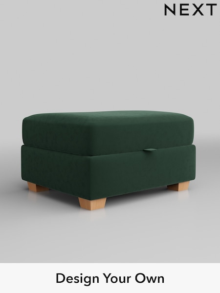 Plush Velvet Easy Clean/Bottle Green Heath Highback (M29062) | £475