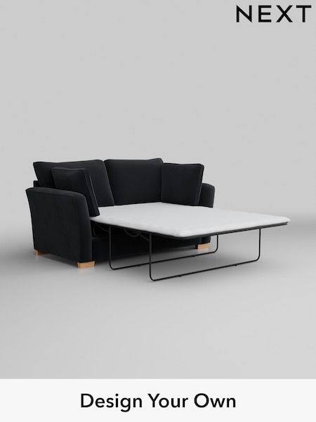 Plush Velvet Easy Clean/Charcoal Grey Heath Highback (M29064) | £1,399