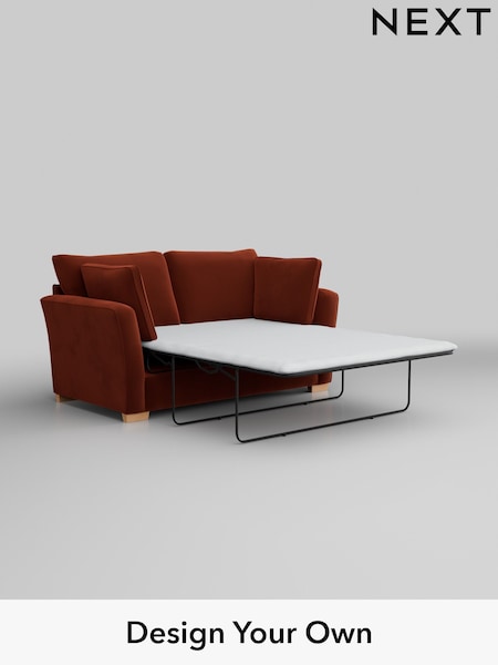Plush Velvet Easy Clean/Ginger Orange Heath Highback (M29065) | £1,399