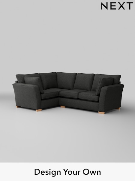 Tweedy Blend Easy Clean/Charcoal Grey Heath Highback (M29082) | £1,899
