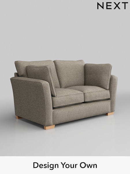 Woven Chenille Easy Clean/Mid Natural Heath Highback (M29100) | £1,025