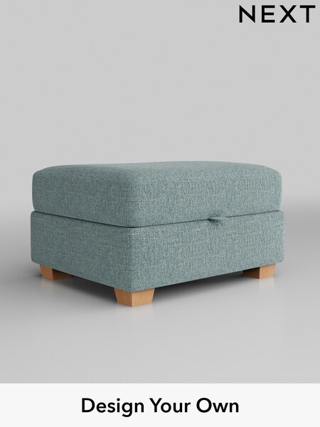 Chunky Chenille/Light Teal Green Heath Highback (M29102) | £475