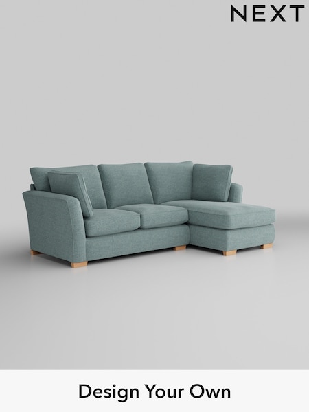 Chunky Chenille/Light Teal Green Heath Highback (M29102) | £1,899