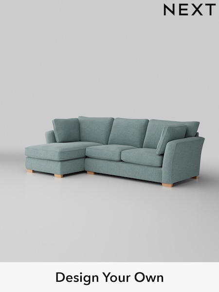 Chunky Chenille/Light Teal Green Heath Highback (M29102) | £2,099