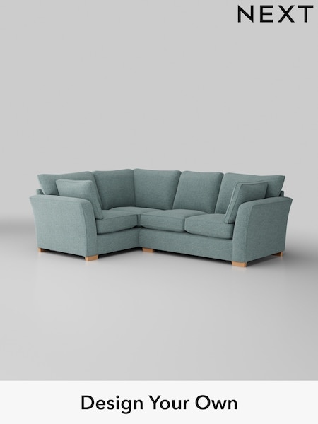 Chunky Chenille/Light Teal Green Heath Highback (M29102) | £2,050