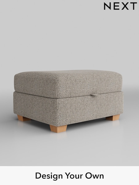 Chunky Boucle Easy Clean/Dove Heath Highback (M29239) | £475
