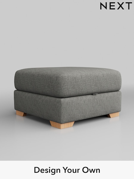 Boucle Weave Easy Clean/Dark Grey Houghton Deep Relaxed Sit (M29866) | £450