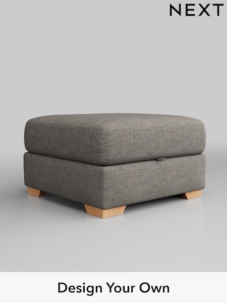 Boucle Weave Easy Clean/Light Dove Grey Houghton Deep Relaxed Sit (M29872) | £450