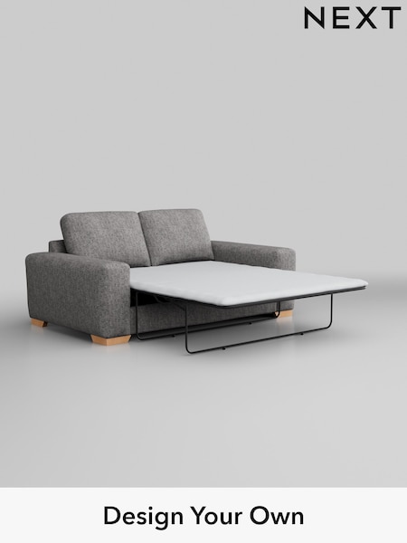 Chunky Boucle Easy Clean/Light Grey Houghton Deep Relaxed Sit (M29889) | £1,525