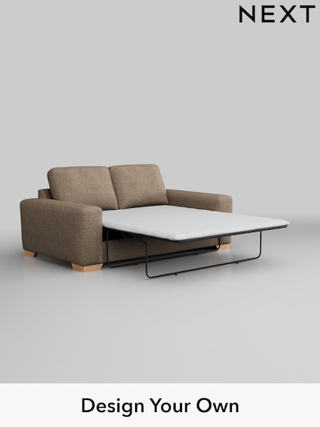 Chunky Boucle Easy Clean/Mid Natural Houghton Deep Relaxed Sit (M29893) | £1,525