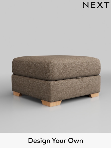 Chunky Boucle Easy Clean/Mid Natural Houghton Deep Sit (M29894) | £499