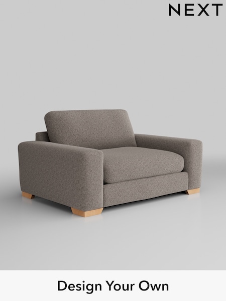 Chunky Chenille/Mink Brown Houghton Deep Relaxed Sit (M29901) | £1,225