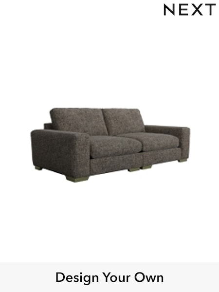 Chunky Chenille/Mink Brown Houghton Deep Relaxed Sit (M29901) | £1,525