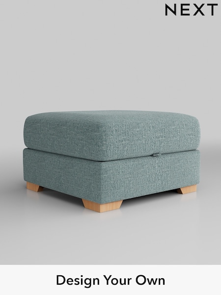 Chunky Chenille/Light Teal Green Houghton Deep Relaxed Sit (M29903) | £499