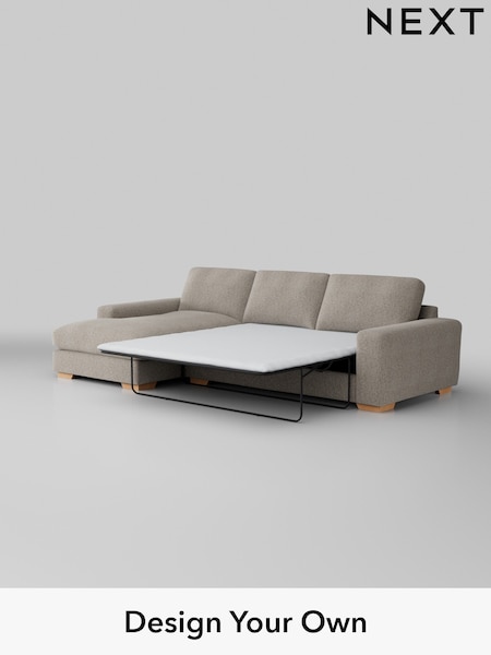Chunky Boucle Easy Clean/Dove Houghton Deep Relaxed Sit (M29905) | £2,825