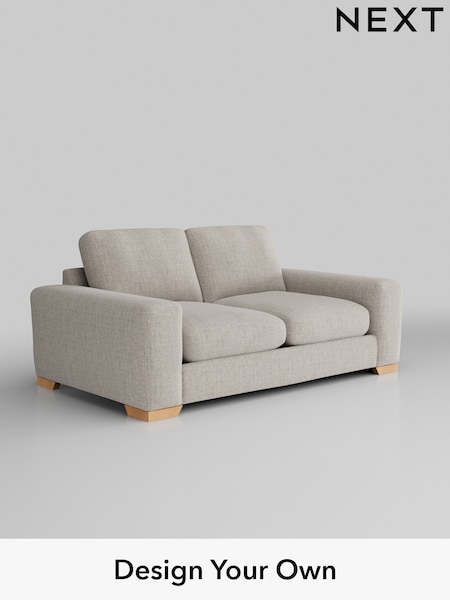Chunky Weave/Dove Grey Houghton Deep Relaxed Sit (M29909) | £1,325