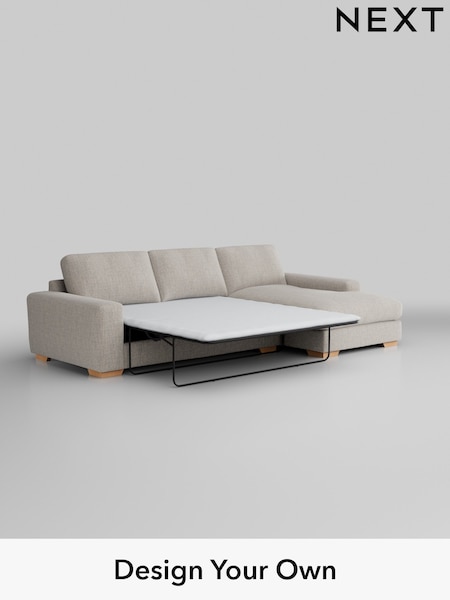 Chunky Weave/Dove Grey Houghton Deep Relaxed Sit (M29909) | £2,825
