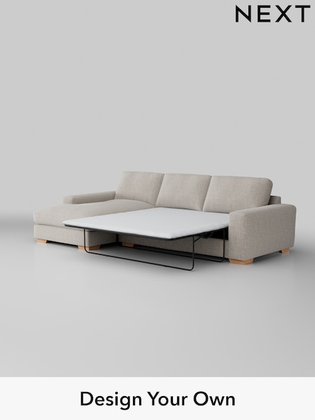 Chunky Weave/Dove Grey Houghton Deep Relaxed Sit (M29909) | £2,825