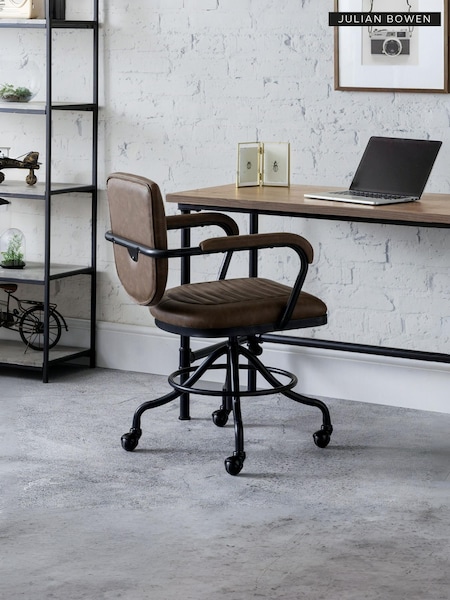 Julian Bowen Brown Gehry Chair (M29959) | £185