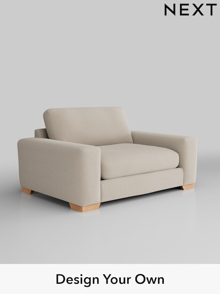 Tweedy Blend Easy Clean/Oyster Houghton Deep Relaxed Sit (M30122) | £1,099