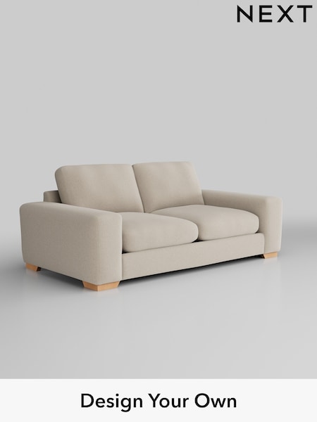 Tweedy Blend Easy Clean/Oyster Houghton Deep Relaxed Sit (M30122) | £450 - £2,925
