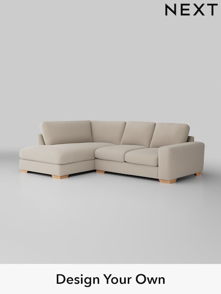 Tweedy Blend Easy Clean/Oyster Houghton Deep Relaxed Sit (M30122) | £450 - £2,925