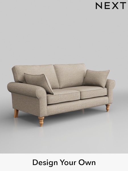 Boucle Weave Easy Clean/Dark Natural Mallory (M30402) | £799