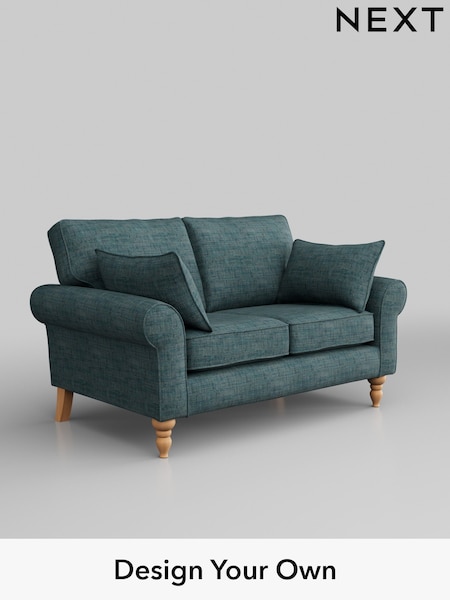 Boucle Weave Easy Clean/Dark Teal Green Mallory (M30404) | £699