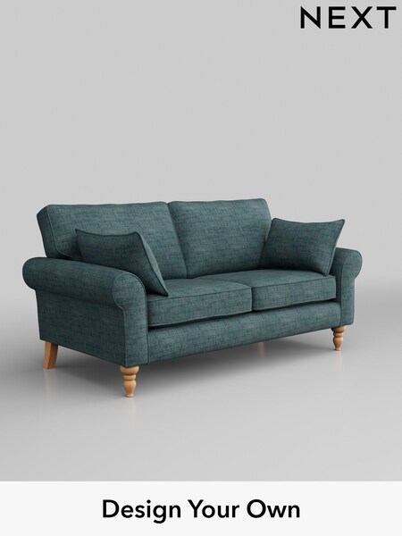 Boucle Weave Easy Clean/Dark Teal Green Mallory (M30404) | £425 - £1,350
