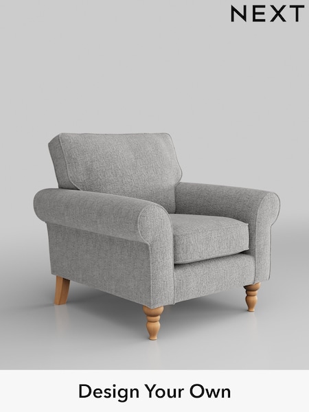 Chunky Chenille/Light Grey Mallory (M30428) | £625