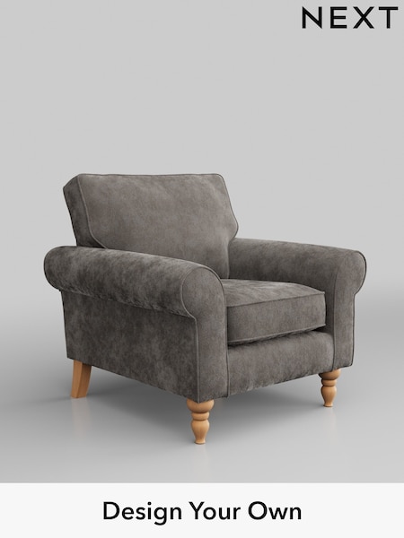 Distressed Velour/French Grey Mallory (M30441) | £625