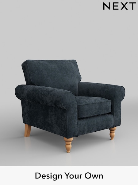 Distressed Velour/Midnight Blue Mallory (M30445) | £625