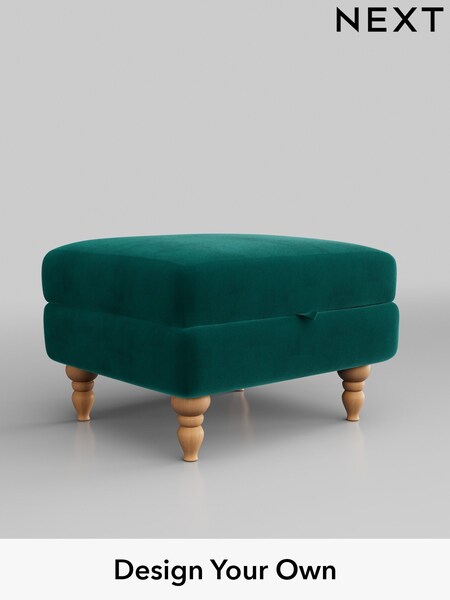 Plush Velvet Easy Clean/Juniper Green Mallory (M30489) | £475