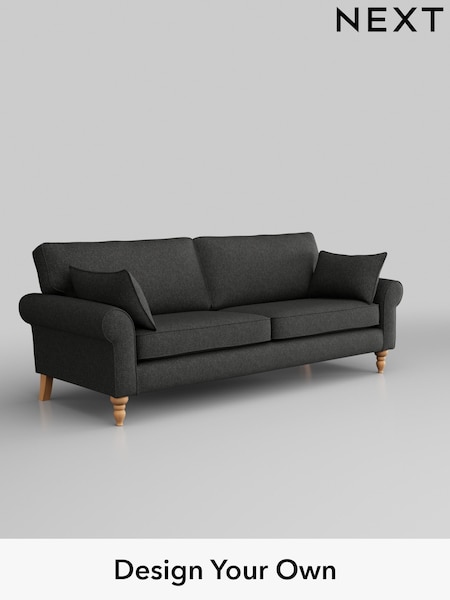 Tweedy Blend Easy Clean/Charcoal Grey Mallory (M30523) | £999