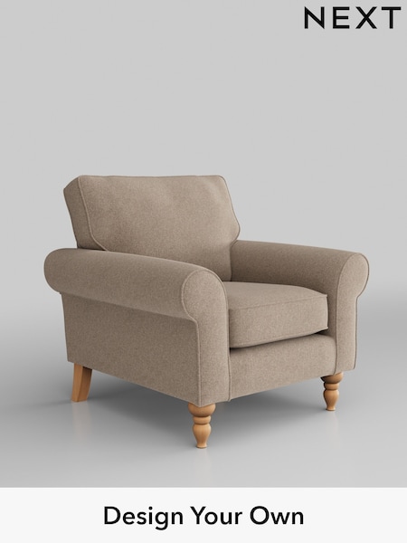 Tweedy Blend Easy Clean/Light Dove Natural Mallory (M30535) | £525
