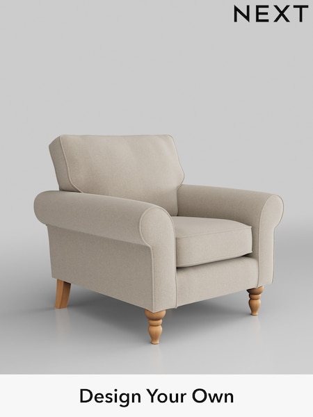 Tweedy Blend Easy Clean/Oyster Mallory (M30543) | £525
