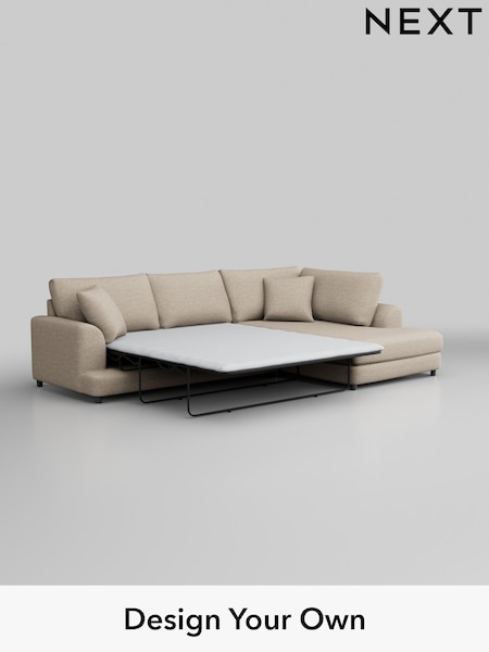 Boucle Weave Easy Clean/Dark Natural Parker (M30649) | £2,350