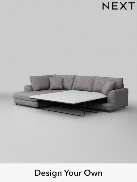 Chunky Boucle Easy Clean/Light Grey Parker (M30660) | £2,525