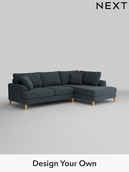 Chunky Chenille/Dark Navy Blue Parker (M30664) | £2,250