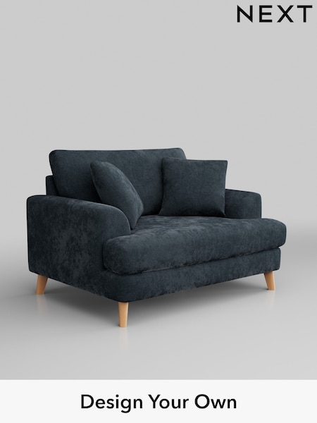 Distressed Velour/Midnight Blue Parker (M30672) | £1,075