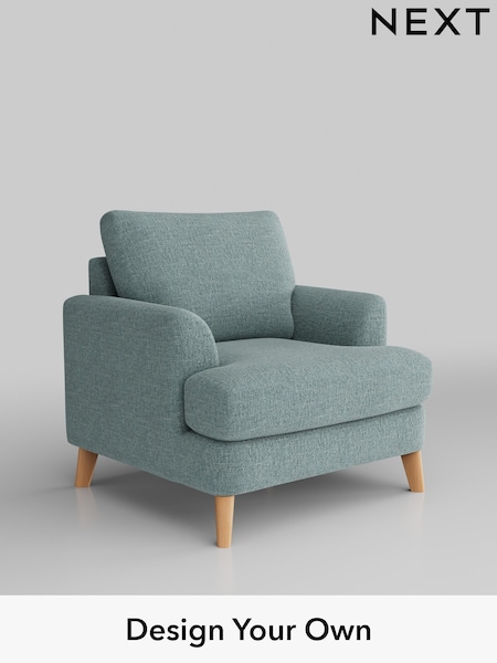 Chunky Chenille/Light Teal Green Parker (M30677) | £875