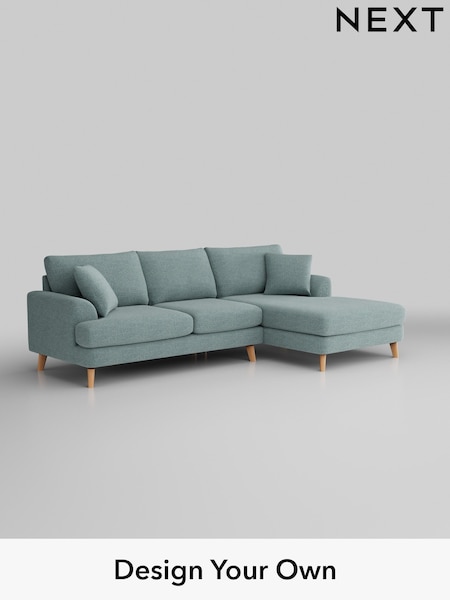 Chunky Chenille/Light Teal Green Parker (M30677) | £2,299
