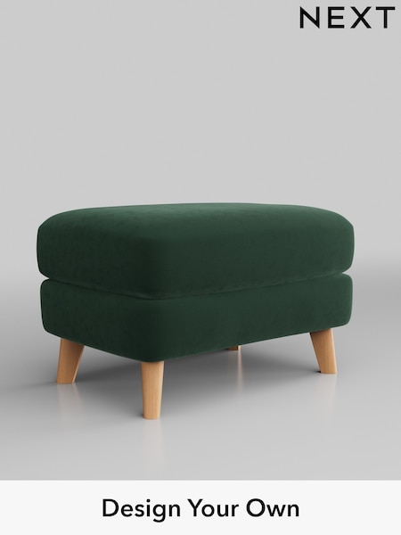 Plush Velvet Easy Clean/Bottle Green Parker (M30691) | £425