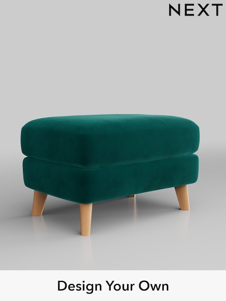 Plush Velvet Easy Clean/Juniper Green Parker (M30695) | £425