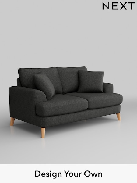 Tweedy Blend Easy Clean/Charcoal Grey Parker (M30712) | £1,150