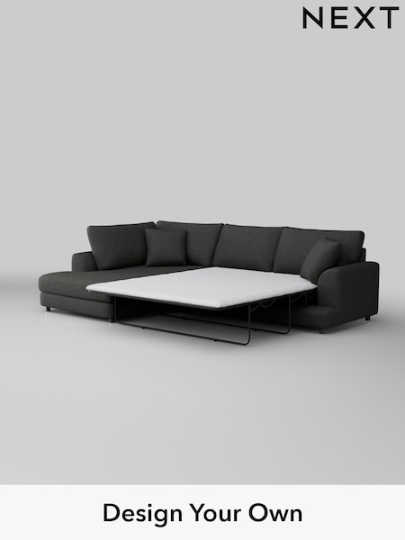 Tweedy Blend Easy Clean/Charcoal Grey Parker (M30712) | £2,350