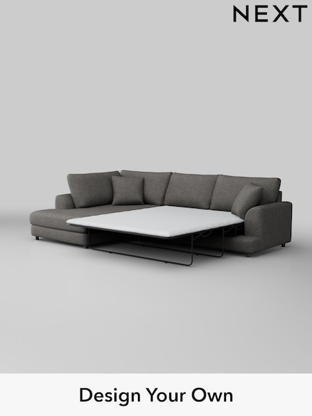 Tweedy Blend Easy Clean/Dark Grey Parker (M30714) | £2,350