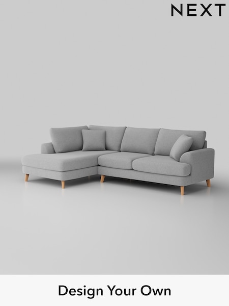 Tweedy Blend Easy Clean/Light Silver Grey Parker (M30719) | £2,099