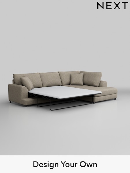 Woven Chenille Easy Clean/Mid Natural Parker (M30730) | £2,525