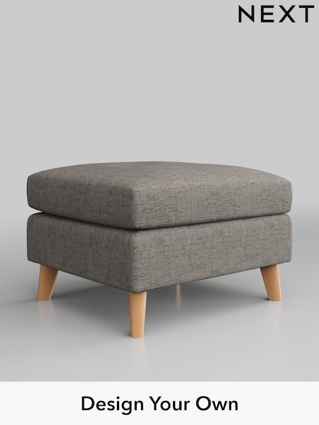 Boucle Weave Easy Clean/Light Dove Grey Wilson Buttoned Back (M31736) | £299
